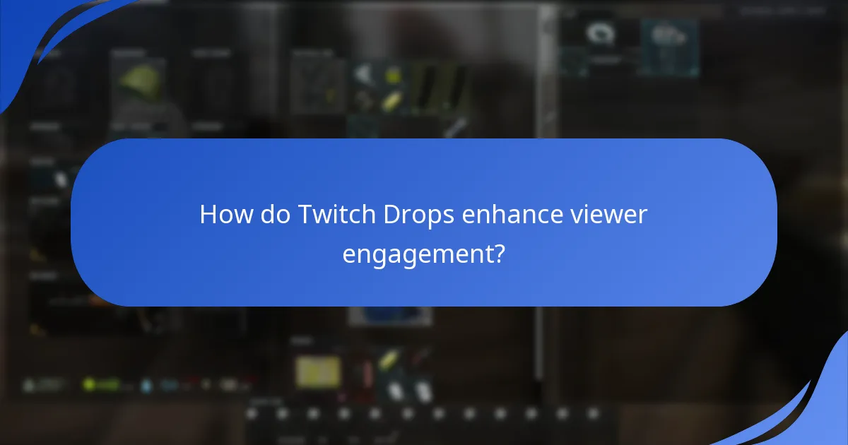 How do Twitch Drops enhance viewer engagement?